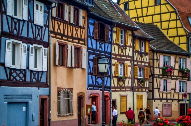 Sunday Day Trip to Colmar, France Half-timber houses in Colmar, France