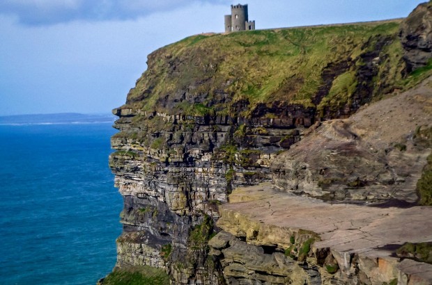Everything is Sunny at Ireland’s Cliffs of Moher The Cliffs of Moher are the most popular natural attraction in Ireland. On a clear day there, you can see all the way to the Aran Islands.