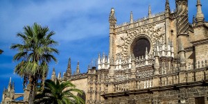Seville’s Alcazar and Cathedral The Seville Alcazar - a royal palace built on the ruins of a Moorish palace.