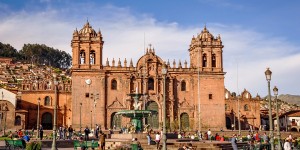 Highlights from a Cusco Walking Tour The Cathedral of Santo Domingo in Cusco, Peru.