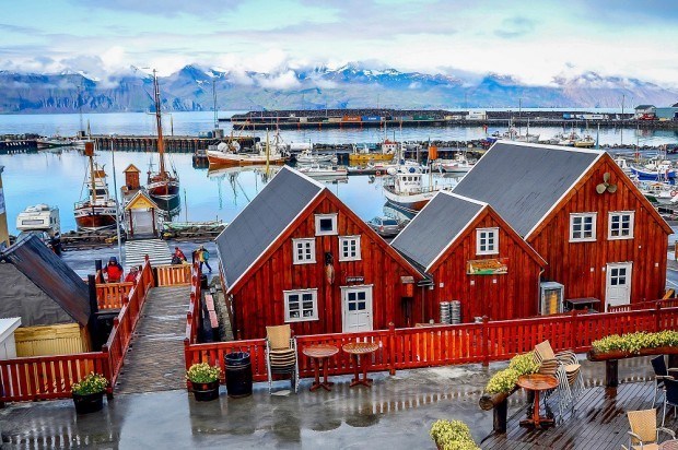 Whale watching in Husavik was a highlight of our Iceland one week itinerary. The town of Husavik is also very charming.