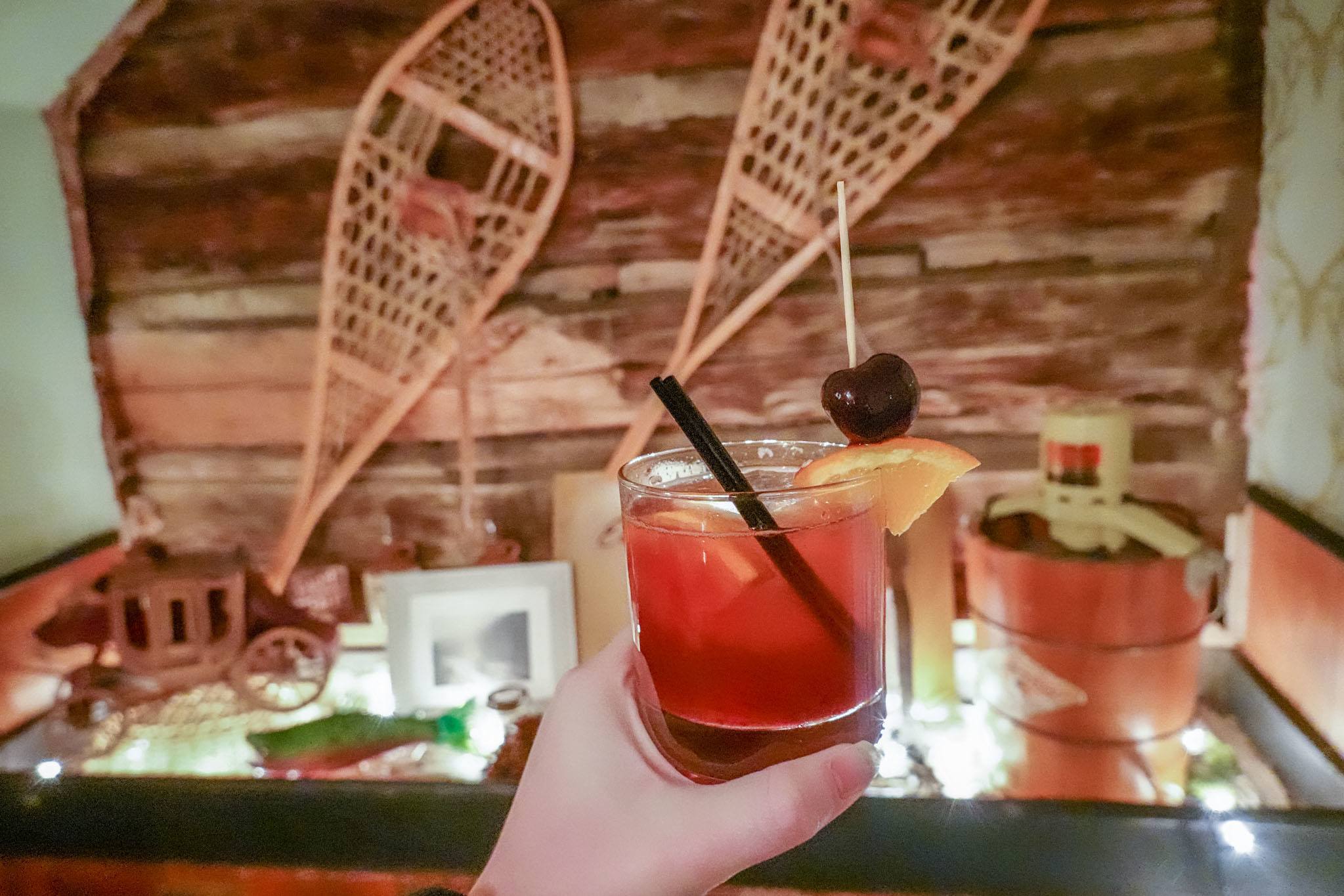 A cocktail at the Dean Public House restaurant in Hot Sulphur Springs CO.