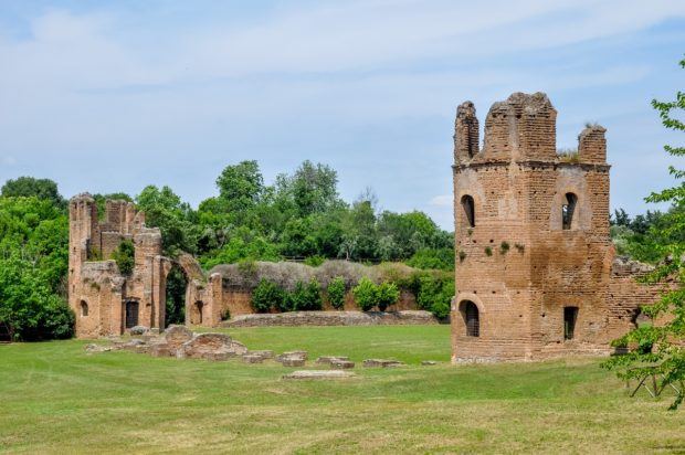 The Villa at the Circus of Maxentius on the Appian Way Rome.