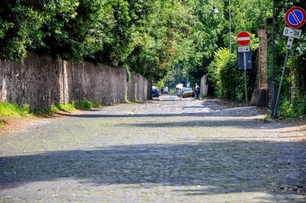 Here's the Appian Way as it looks today.