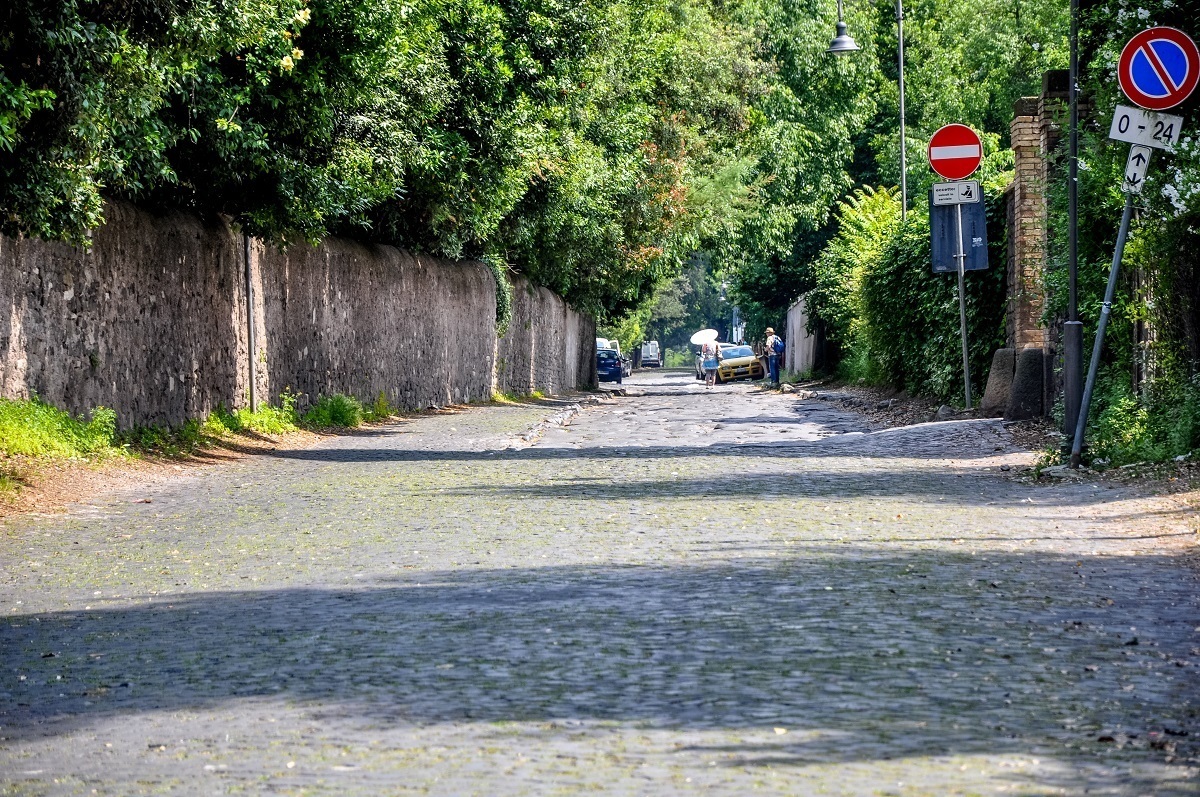 Here's the Appian Way as it looks today.