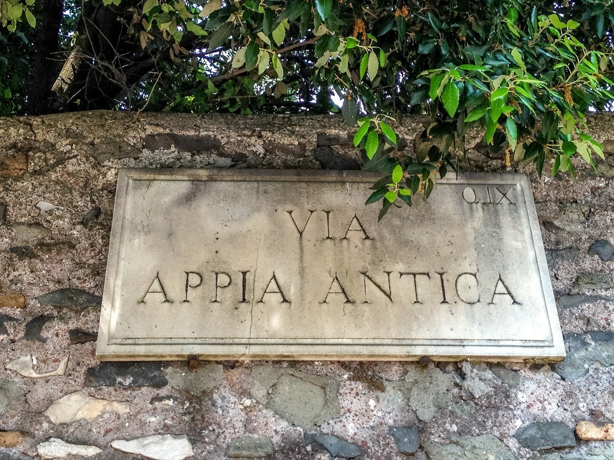 The Appia Antica in Rome.