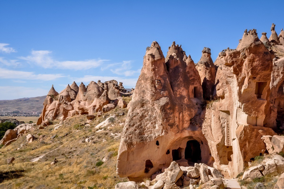 The Zelve Open Air Museum in Cappadocia.