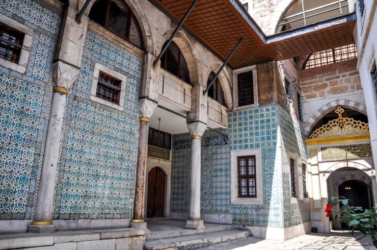 The Topkapi Palace Museum In Historic Istanbul Turkey