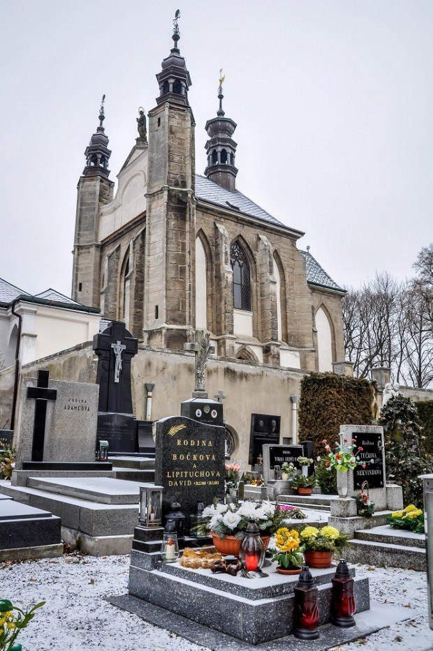 Exterior of the Sedlec Ossuaka, aka Kutna Hora Bone Church