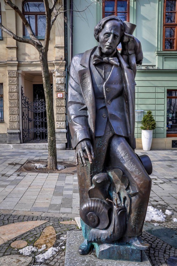 Hans Christian Andersen statue