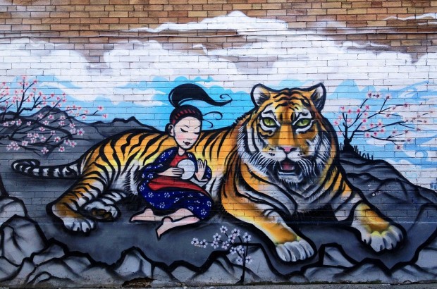 A Walk Through Graffiti Alley in Toronto Street art in Chinatown