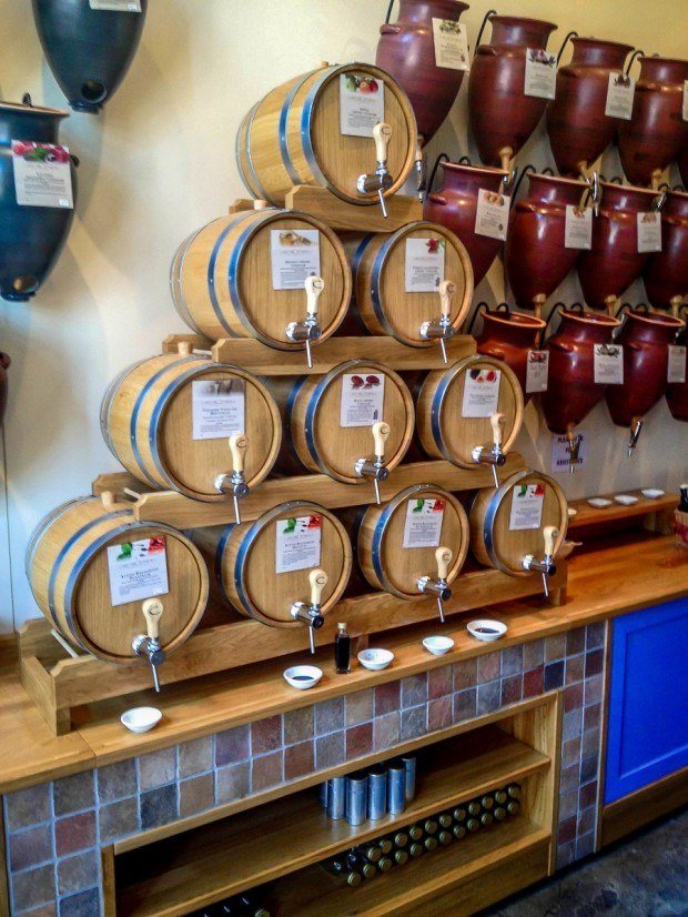 Oil barrells at Crescendo