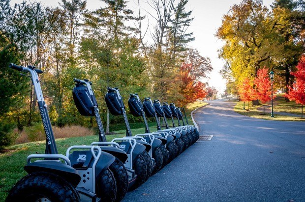 A Segway tour of the grounds of the Hershey Hotel is a really fun things to do in Hershey, Pennsylvania