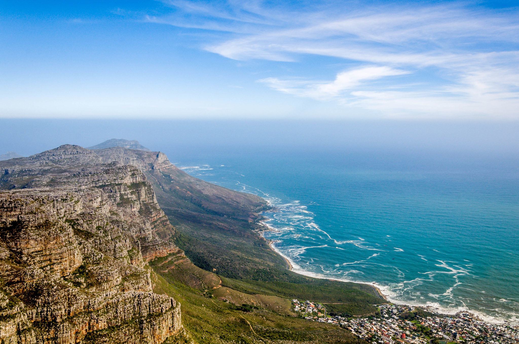 Adopting go green tips and practices helps preserve land like Table Mountain