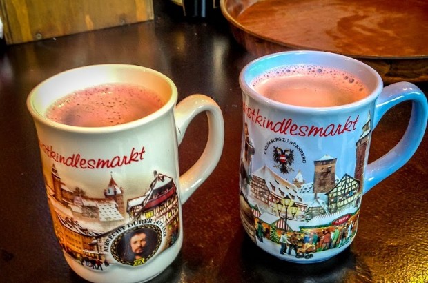 Gluhwein — German Mulled Wine in the Winter Germany-Nuremberg-gluhwein-mulled-wine-at Christmas-market