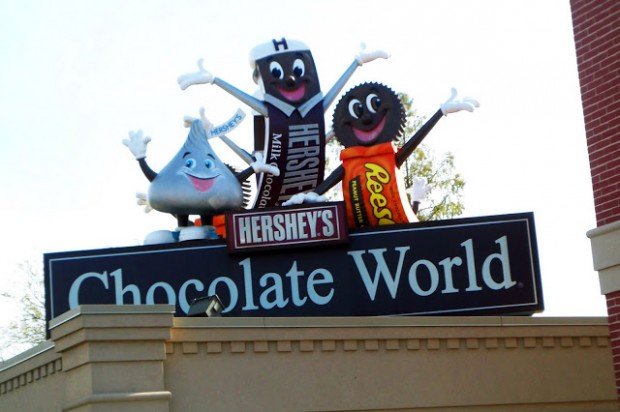 Visiting Hershey's Chocolate World is one of the chocolate-iest things to do in Hershey PA