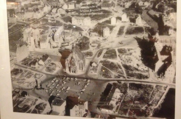 Four Restaurants To Try In Nuremberg, Germany Photo of Nuremberg After World War II in the Restaurant Oberkrainer am Hauptmarkt, Nuremberg, Germany