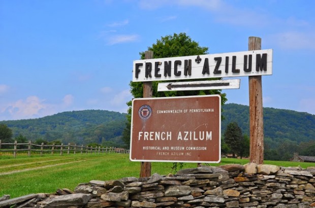 The French Azilum – Pennsylvania’s Strange Connection to the French Revolution The French Azilum in Rural Pennsylvania - a planned community for refugees from the French Revolution