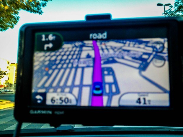 GPS screen