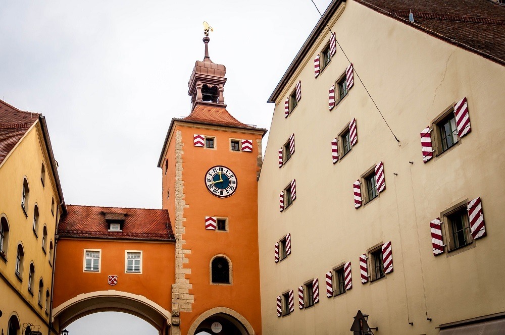 The Bridge Tower Museum located inside the Brückturm clock tower