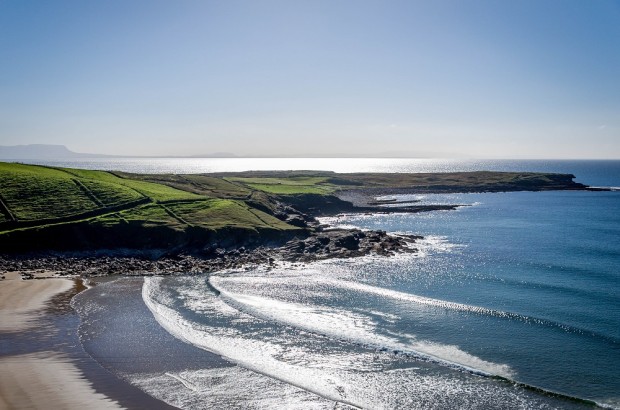 Road Tripping on Ireland’s Wild Atlantic Way Ireland's Wild Atlantic Way in Donegal - the world's longest coastal touring route covering over 1,700 from Derry to Kinsale along Ireland's western coast.