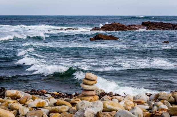 The Rugged Beauty of the Cape Point Route The rocky coastline of the Cape of Good Hope