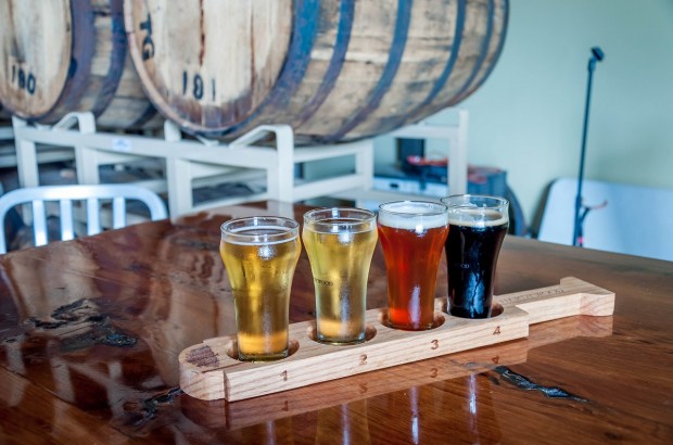 The Summertime Brews: Hopping Around Richmond Breweries A beer tasting at Hardywood Park in Richmond, Virginia.