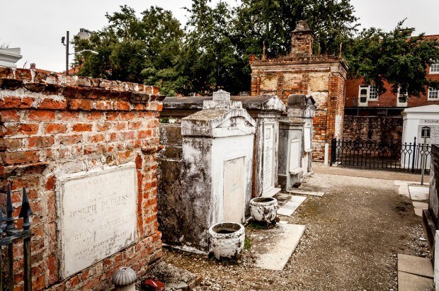 The peace and beauty of cemeteries in New Orleans.