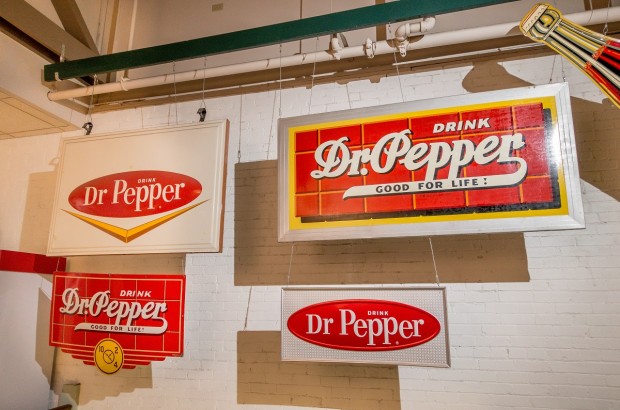 Popping Into the Dr Pepper Museum in Waco Dr-Pepper-Museum-Waco-Texas-signs