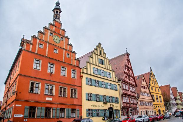 Germany Romantic Road Photos: Dinkelsbühl, a small town in Germany, may be the best town on the entire route. Cute half timber buildings line every street!