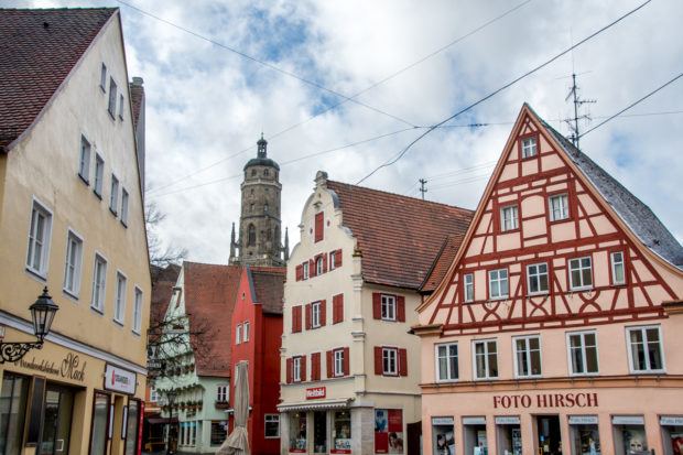 Germany highlights: A stop in Nordlingen, the city built into a meteor crater.