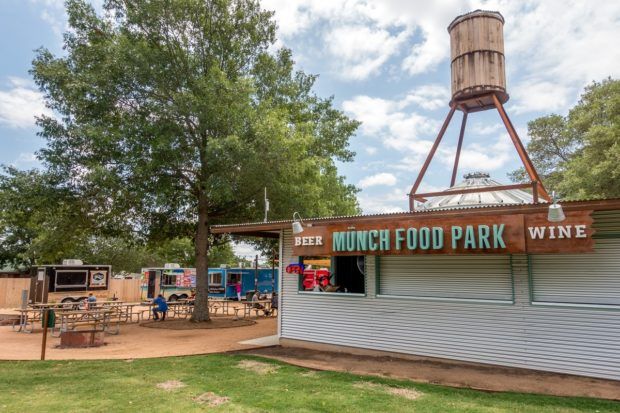 Munch Food Park is a fun place to visit in Fredericksburg TX