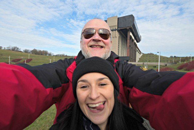 Sofie Couwenbergh and Dad