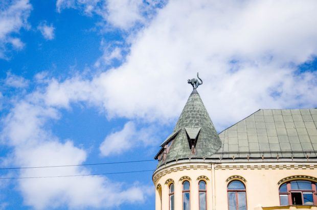 The Cat House is one of the unusual things to see if you have one day in Riga