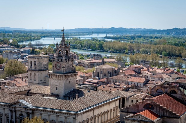 Seven Ways to Experience the Appeal of Avignon The skyline of Avignon, France