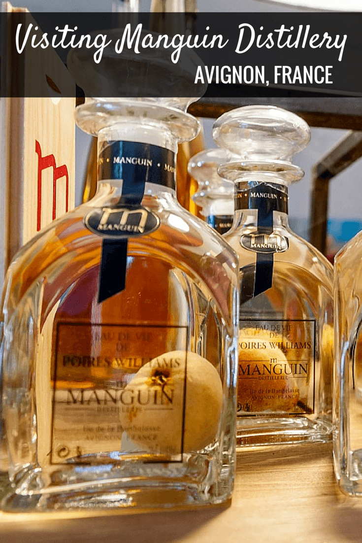 Manguin Distillery in Avignon, France, is famous for its Poire Williams Eau de Vie. Take a tour of this unique distillery and try its delicious products.
