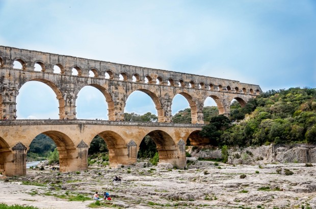 Visiting France’s Beautiful Cities By Train The Pont du Gard is nearly 2000 years old | Postcards from Provence