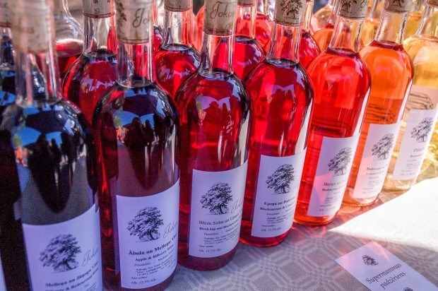 There is an endless variety of locally made fruit wines to try in the Baltics