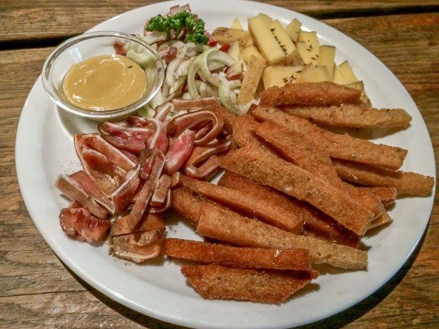 Fried bread is a must-try in Lithuania