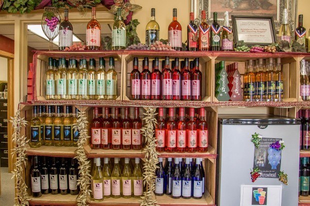 Arrowhead Wine Cellars in North East, Pennsylvania, specializes in sweet and fruit wines