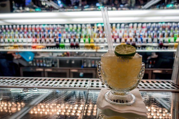 A mai tai with aged genever at the fancy House of Bols bar in Amsterdam