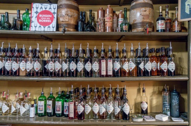 Drinking Genever in Amsterdam Wynand Fockink is a genever tasting room in Amsterdam that is over 300 years old. The bar offers more than 60 products for tasting.