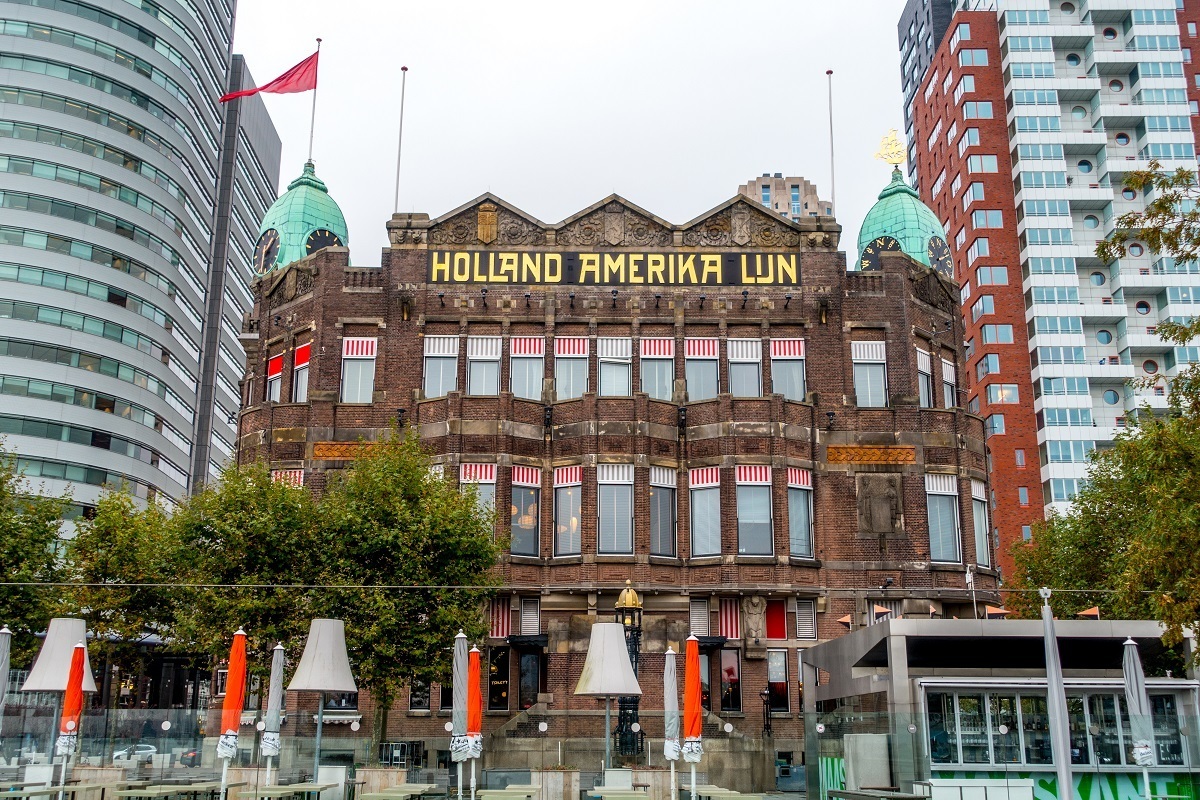 Visiting Hotel New York, the former Holland America headquarters, is one of the unique Rotterdam activities