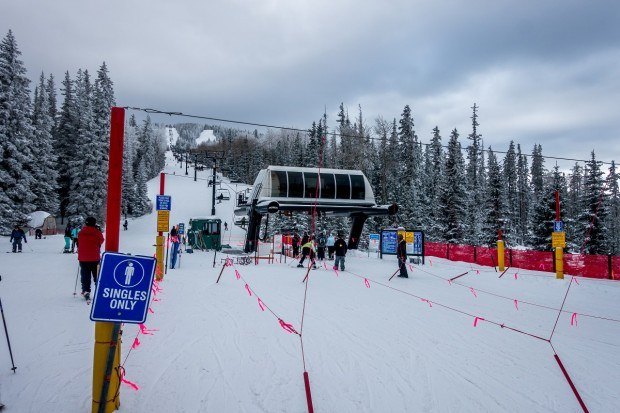 Short life lines at Ski Santa Fe in New Mexico