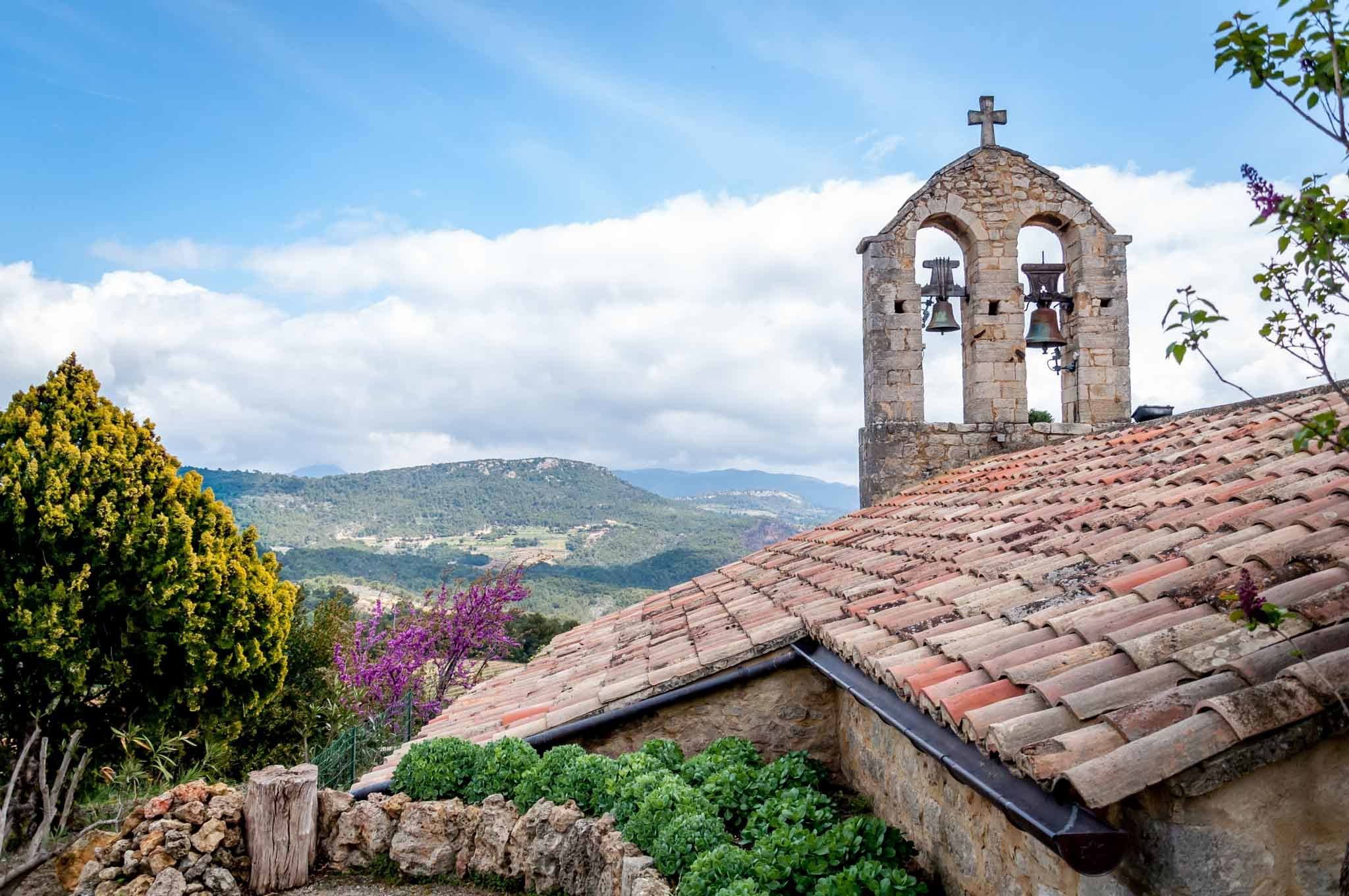 Church bells in Suzette in the South of France