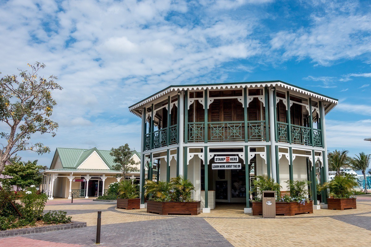 Information center at Amber Cove in Puerto Plata, Dominican Republic