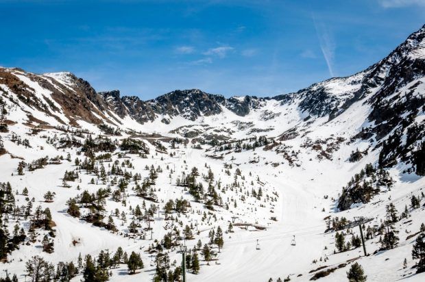 Alpine skiing tops the list of things to do in Andorra in the winter.