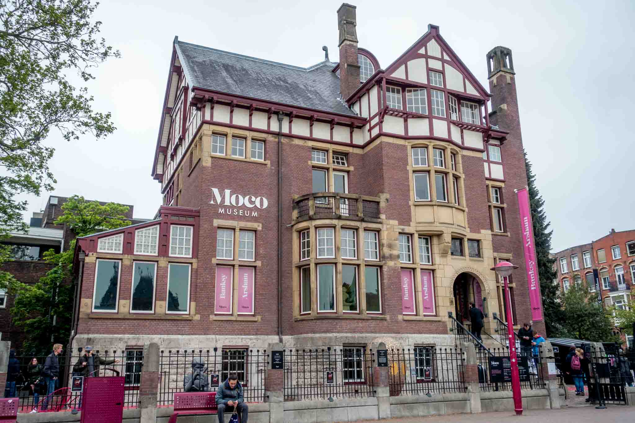 The MOCO Museum is houses in an early 1900s townhouse on Museumplein. A visit here is what to do in Amsterdam for contemporary art lovers.
