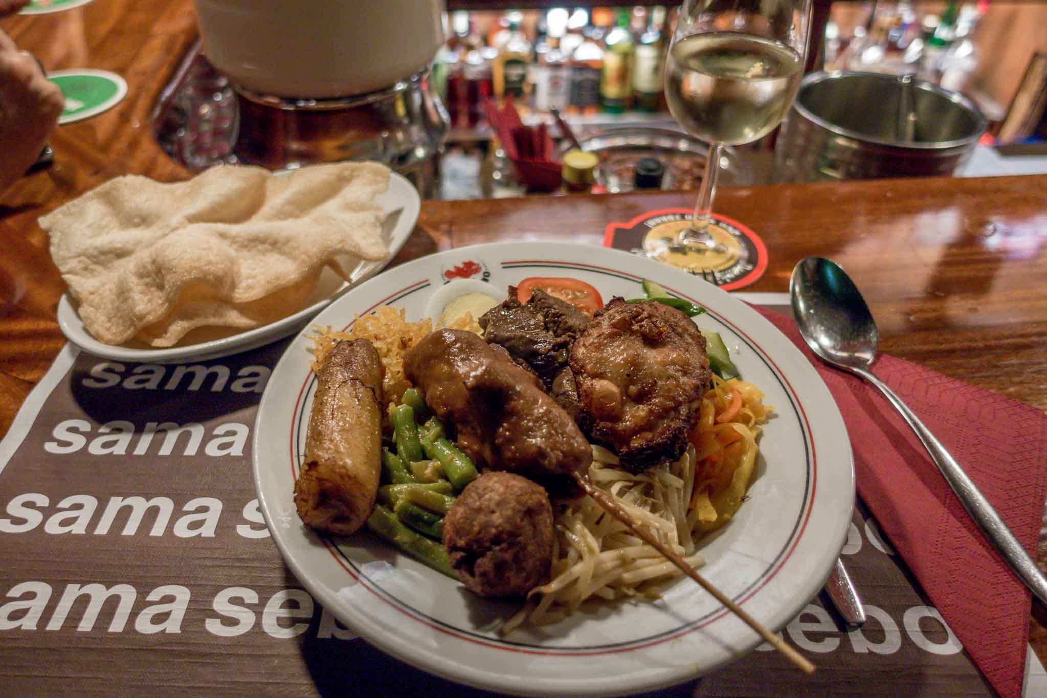 Indonesian food is a must-try when you visit Amsterdam