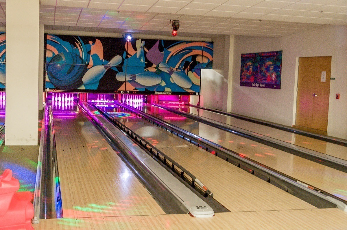 The bowling alley at Split Rock.